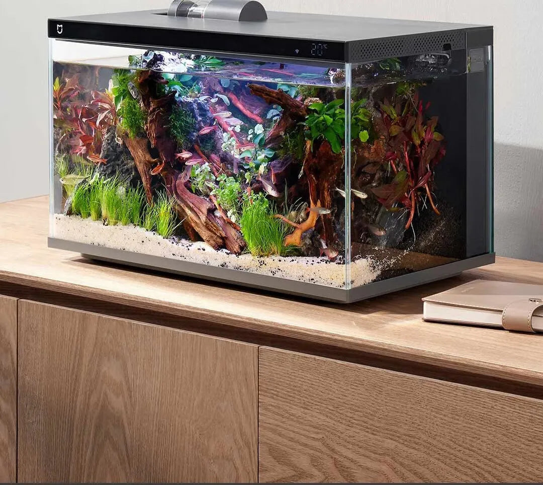 Xiaomi Mijia intelligent fish tank Aquarium Eco-Friendly Work With Mijia APP Aquarium Management Smart Lighting System Light